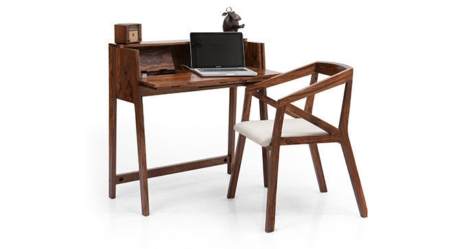 EDWARD STUDY TABLE  (Honey)